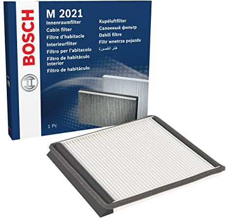 Bosch M2021 Standard Cabin Filter - Replacement Filter | Filters Pollen and Dust for Cleaner Air Inside the Vehicle