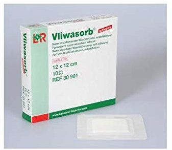 Vliwasorb Adhesive Superabso.Komp.sk.st.15x25 cm
