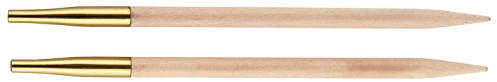 KnitPro Basix Beech Interchangeable Circular Needles 4 (10cm) | 3.00mm