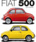 Fiat 500 2019: Original Avonside-Kalender [Mehrsprachig] [Kalender] (Wall-Kalender)