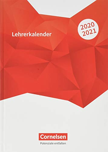 Lehrerkalender - Ausgabe 2020/2021: Kalender DIN A5 (14,8 cm x 21 cm)