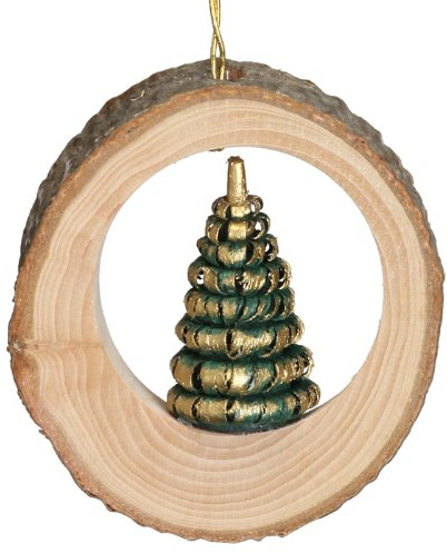 Baumbehang + Ringelbäumchen Christbaumschmuck Baumschmuck Seiffen 5cm Erzgebirge NEU