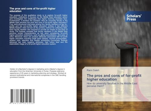 The pros and cons of for-profit higher education: How do university faculties in the Middle East perceive them?