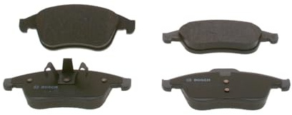 Bosch BP1324 - Brake Pads Car Front Axle - 1 Set of 4 Pads | Bosch Quality - Reduced Noise and Dust - ECE-R90 Certified - Copper-Free