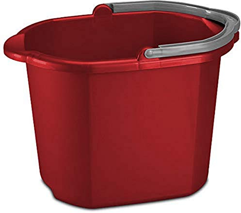 STERILITE 11215806 16QT RED Dua Spout Pail