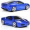 UrChoiceLtd Souris optique USB sans fil 3D en forme de voiture de course avec phares et feux arrière lumineux 2,4 GHz 1600 DPI