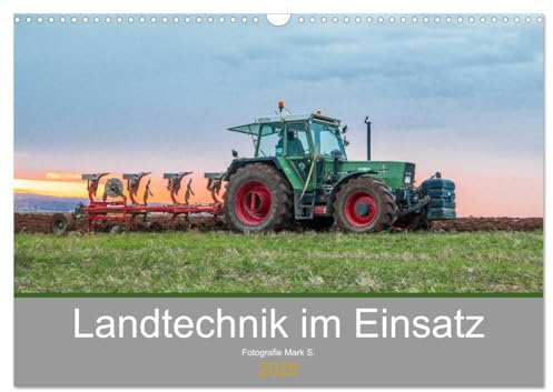 Landtechnik im Einsatz (Wandkalender 2025 DIN A3 quer), CALVENDO Monatskalender: Landwirtschaftliche Maschinen im praktischen Einsatz (CALVENDO Mobilitaet)