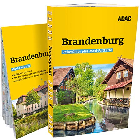 ADAC Reiseführer plus Brandenburg: Mit Maxi-Faltkarte und praktischer Spiralbindung
