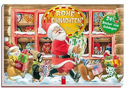 Adventskalenderbuch Frohe Weihnachten