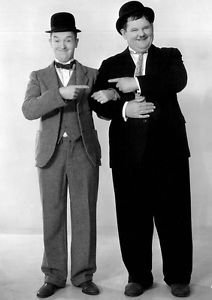 Laurel & Hardy 11 – klassische Komödie – A3 Poster