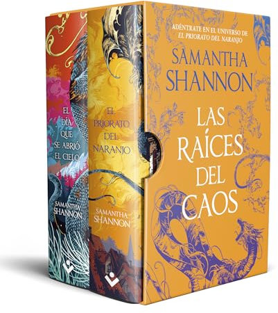 Las raíces del caos (estuche con: El día que se abrió el cielo | El priorato del naranjo) (Best Seller | Ficción)