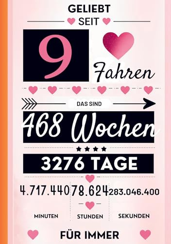 Notizbuch für Mädchen 9 Jahre- Geburtstagsgeschenk für 9 jährige Mädchen: Zum 9. Geburtstag. A5, liniert. Geeignet als Tagebuch, Kritzelbuch oder Workbook. 9. Geburtstag Mädchen Geschenk Buch.