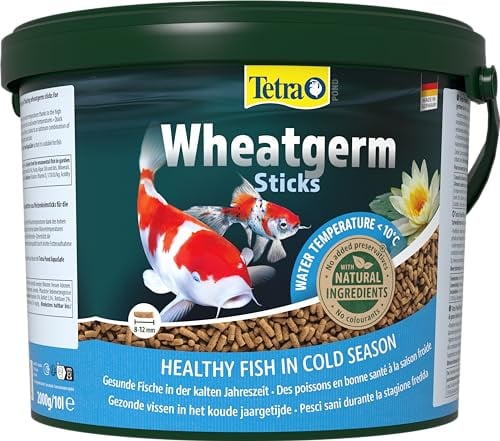 Tetra Wheatgerm Pond Fish Food Sticks 2kg - for cold weather feeding
