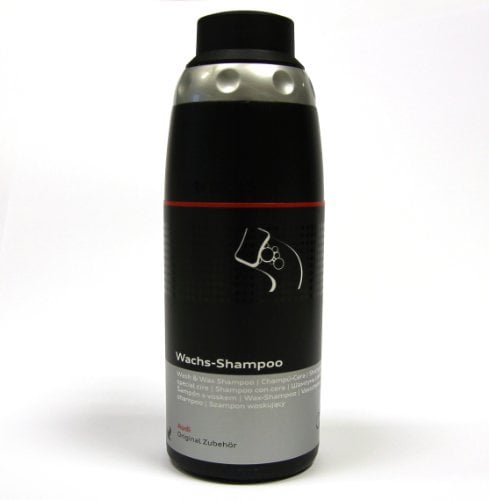 Original Audi Auto Wachs Shampoo 250 ml mit Abperleffekt und temporärer Glanzwirkung