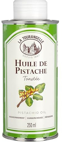 La Tourangelle - huile de Pistache - goût intense et savoureux pour les vinaigrettes et les pâtisseries - 250ml