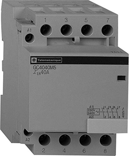 Schneider GC6304M5 Installationsschütz GC, 4Ö, 6,5VA, Spule 220-240VAC, Ith: 63A, VE:4ST