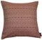 McAlister Textiles Colorado | Kissen mit Füllung in Rot | 43 x 43 cm | Gewobenes geometrisches Jaquard Muster | Ethno-Design Deko Kissen gefüllt für Sofa, Couch