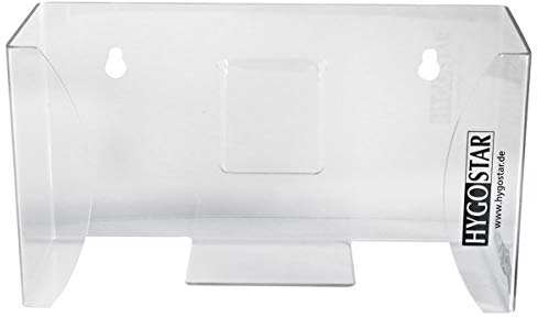 FRANZ MENSCH Handschuhspender-Box aus Acryl, Handschuhboxhalter, Handschuhspender-Halterung, Handschuhhalter-Einmalhandschuhe