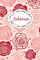 Jelena: Personalisiertes Notizbuch / 150 Seiten / Punktraster / DIN A5+ (15,24 x 22,86 cm) / Rosen Cover Design
