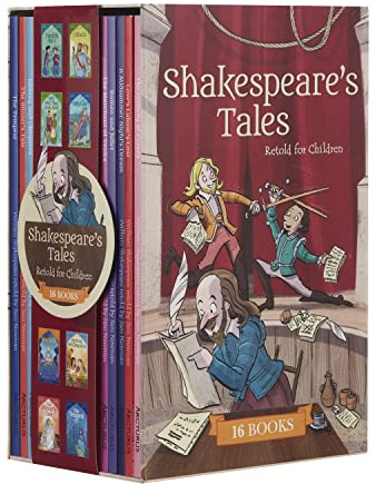 Shakespeare's Tales Retold for Children: 16-Book Box Set (Arcturus Retold Classics)