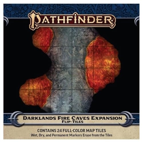 Pathfinder Flip-Tiles: Darklands Fire Caves Expansion