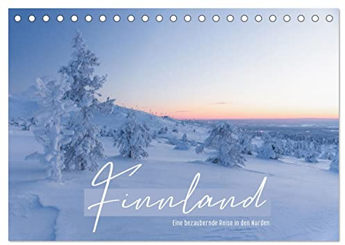 Finnland - Eine bezaubernde Reise in den Norden. (Tischkalender 2026 DIN A5 quer), CALVENDO Monatskalender: Traumhafte Einblicke in ein nördliches Land. (CALVENDO Orte)