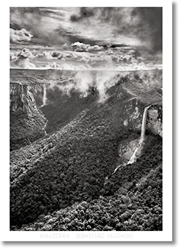 Sebastião Salgado. Amazônia. Poster ‘Waterfalls’