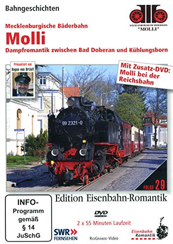 Molli - Dampfromantik zwischen Bad Doberan und Kühlungsborn - Bahngeschichten - Edition Eisenbahn-Romantik - Rio Grande
