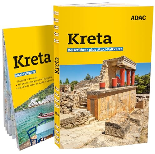 ADAC Reiseführer plus Kreta: Mit Maxi-Faltkarte und praktischer Spiralbindung