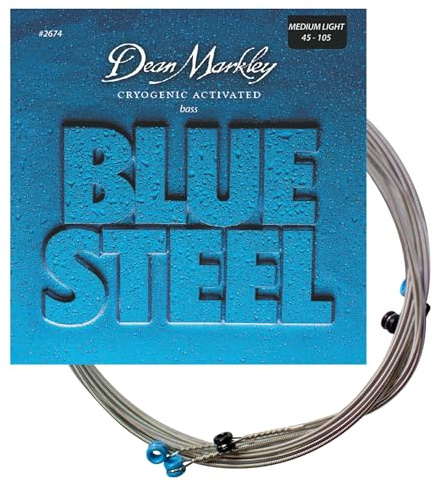 Dean Markley 2674 (.045 - .105) Blue Steel Bass ML 4 Guitar String