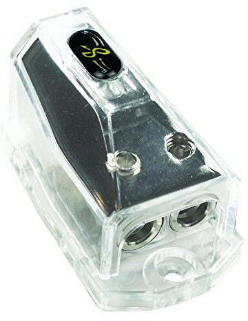Stinger SHD20 HPM Serie Power oder Ground Distribution Block mit satiniertem Chrom-Finish