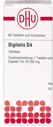Digitalis D4 DHU Tabletten, 80 St. Tabletten