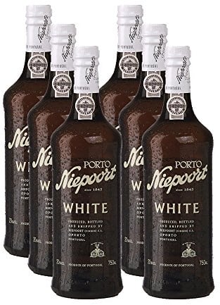 6x 0,75l - Niepoort - White - Portugal - weißer Portwein süß