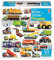 Usborne Book and Jigsaw Trucks