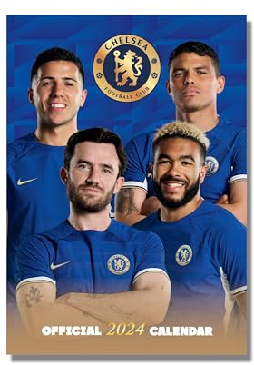 Chelsea FC 2024 – A3-Posterkalender: Original Danilo-Kalender [Mehrsprachig] [Kalender]
