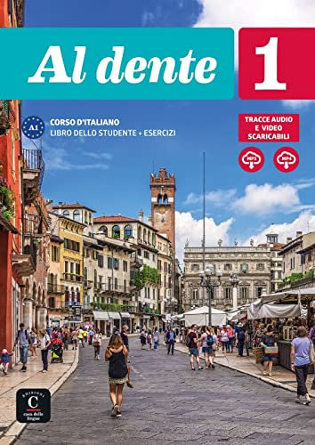 Al dente 1 A1: Internationale Ausgabe. Libro dello studente e degli esercizi con audio e video