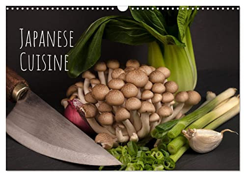 Japanese Cuisine (Wandkalender 2025 DIN A3 quer), CALVENDO Monatskalender