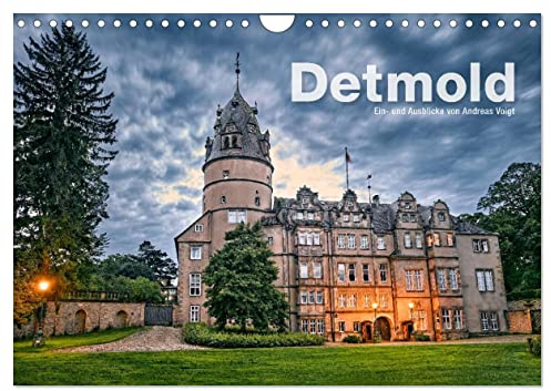 Detmold - Ein- und Ausblicke von Andreas Voigt (Wandkalender 2026 DIN A4 quer), CALVENDO Monatskalender: Historische Altstadt inmitten des Naturparks Teutoburger Wald (CALVENDO Orte)