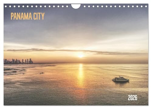 Panama City (Wandkalender 2026 DIN A4 quer), CALVENDO Monatskalender: Die Vielfältigkeit einer Metropole (CALVENDO Orte)