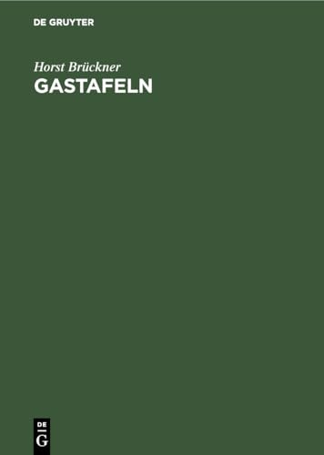 Gastafeln: Physikalische, thermodynamische und brenntechnische Eigenschaften der Gase und sonstigen Brennstoffe Sonderdruck aus Handbuch der ... VI (Handbuch der Gasindustrie, 6, Band 6)
