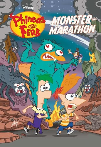 Phineas und Ferb - Monstermarathon: Komplett neu und urkomisch: Zwei Comicabenteuer mit Phineas und Ferb in einem Band!