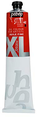 Pébéo 200042 Beaux-Arts Huile Fine Studio XL 1 Tube Ocre Rouge 200 ml