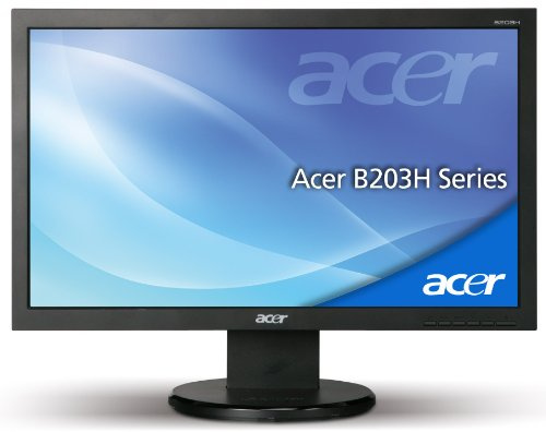 acer B203HCOymdh schermo LCD TFT CCFL 20 schermo largo 1600 x 900/60 Hz 250 cd/m2 50000:1 (dinamico) 5 ms 0.276 mm DVI-D, VGA altoparlanti antracite