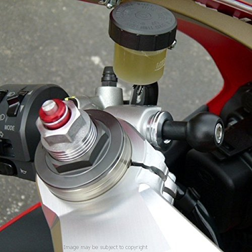 BUYBITS 25mm (1 inch) Ball Motorcycle Mount Base for Ducati 848 evo