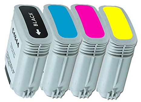 4 Druckerpatronen Tinte für HP Designjet 500 Designjet 800 ersetzen HP10 und HP82