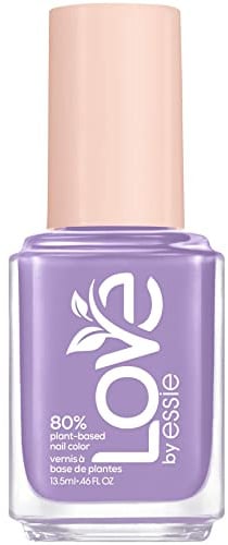 essie langanhaltender Nagellack mit cremigem Finish, Kurze Trocknungszeit und weniger Absplitterungen, Vegane Formel, LOVE by essie, Farbe: Nr. 170 playing in paradise, Violett, 1 x 13,5 ml