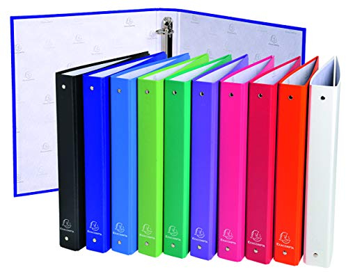 Classeur remborde polypropylene 4 anneaux 30mm - a4