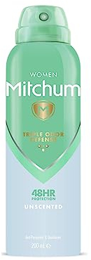 Mitchum Anti - Perspirant Unscented 200ml