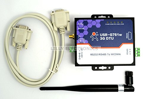 Q-BAIHE Modem 3G WCDMA, série RS232 / RS485 pour WCDMA