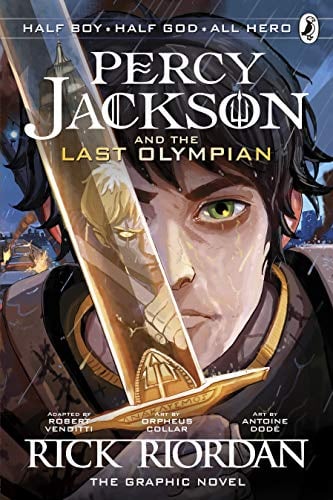 The Last Olympian: The Graphic Novel (Percy Jackson Book 5) (Percy Jackson Graphic Novels, 5)